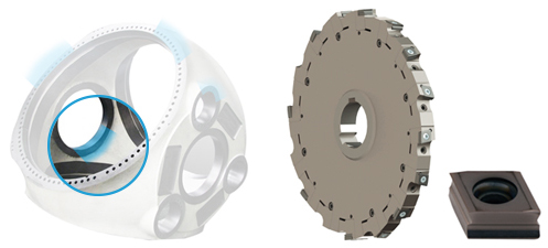 inside milling solutions rotor hub