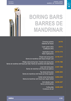 Catalogue - Boring bars