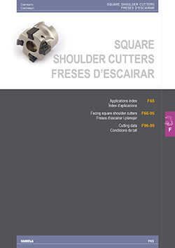 Catalogue - Square shoulder cutters