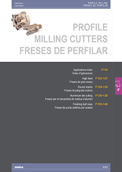Catalogue - Profile milling cutters