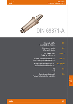Catálogo - DIN 69871-A