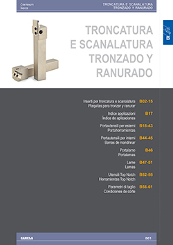 Troncatura e scanalatura