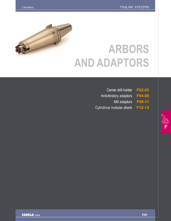 Arbors and adaptors