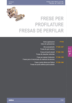 Frese per profilature / Fresas de perfilar